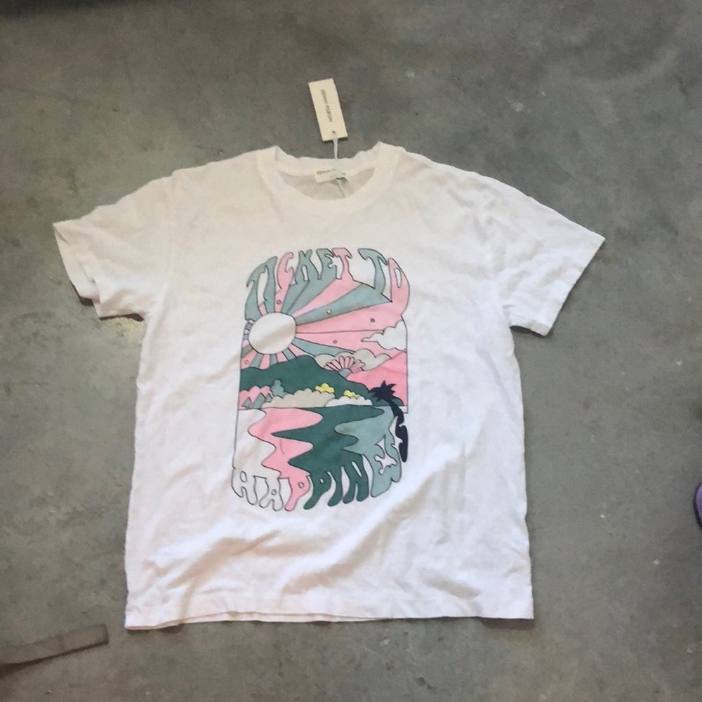 Aritzia denim forum graphic tee